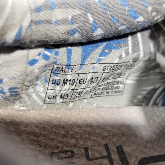 Hey Dude Men's Size US 10 Gray Wally Stretch Iron Moc Toe Moccasin Shoes - Picture 11 of 11